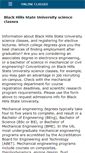 Mobile Screenshot of blackhillsstateuniversity.org